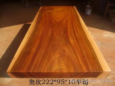 廠家直銷非洲花梨大板實木辦公家具奧坎222-95-10半切圖片_高清圖_細節圖-閩侯木之歌木業(個體經營) -